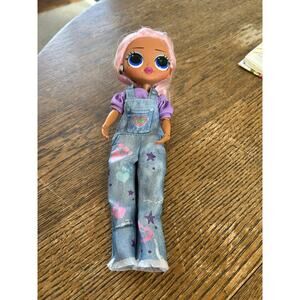 L. O. L. OMG “Kitty K” Doll Sweet Nails Series Pink Hair Overalls *read*